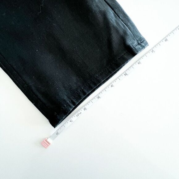 GAP Women's Jeans Vintage Slim Coated Sky High Rise True Black Foil Size 30 NWT - Picture 10 of 11